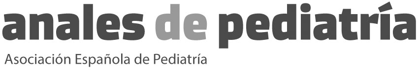 Logo Anales de Pediatría